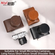 Leather Full Storage Case Sony Nex 3C C3 6 7 F 5N 5C 5T 5R A6000 A6100 A6300 A6400 A5000 A5100 Bag C