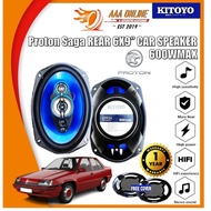 PROTON SAGA Rear Speaker 6x9 Speaker Kereta Car Speaker Coaxial Speaker 600W MAX 5 Way Car Audio Spe