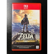 Nintendo Switch 2 Game The Legend of Zelda Breath of the Wild (Used) | 塞尔达传说 旷野之息 (二手)