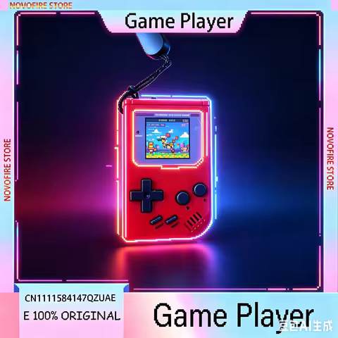 FOR Micro GameBoy Console Version Upgrade Super Mini GB Mini Handheld Console GAMEBOY Key Fob Portab