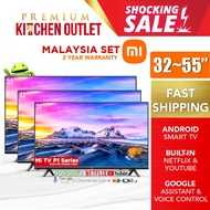 【Malaysia Set】Xiaomi Mi TV P1 55 Inch | 43 Inch | 32 Inch 4K UHD Android TV L55M6-6ARG | L43M6-6ARG 