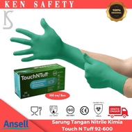 Disposable Rubber Gloves - Ansell TouchNTuff 92-600 Original