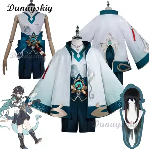 Dan Heng Game Honkai: Star Rail Dan Heng Cosplay Costume Wig little Dan Heng Costume Full Set Outfit