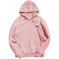 hoodie wanita pink switer cewek terbaru 2021 korea sweter korean style warna ping hodie wanita kekin