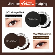 Long-Lasting Gel Eyeliner – 24-Hour Waterproof Pot in Deep Black, 4.5g – Gel & Pencil 2-in-1