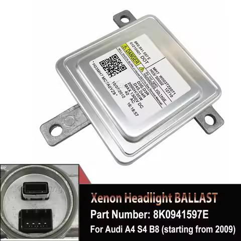8K0941597E 8K0941597 8K0941597C New Xenon Headlight HID D3S D3R D4S D4R Ballast For Audi A4 S4 B8 fo