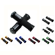 1 Pair 22mm 7/8" Handlebar Aluminum Rubber Hand Grips For ATV Quad 4 Wheeler Pit Dirt Motor Bike Gas