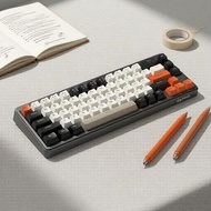 FREEWOLF M68 68-Key PBT Keycaps, Bluetooth Wireless Keyboard Keycaps PBT 68 Kekunci FREEWOLF M68, Pa