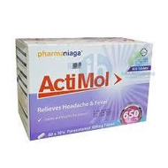 ACTIMOL PARACETAMOL 650MG