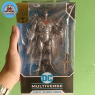 MCFARLANE TOYS DC MULTIVERSE AZRAEL BAMAN ARMOR BATMAN CURSE OF THE WHITE KNIGHT SILVER EDITION ACTI