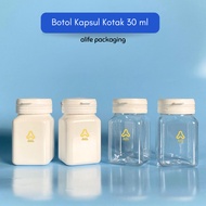 30 Square Capsule Bottle ML | 30 Capsule Bottle ML | Bottle 30 ML