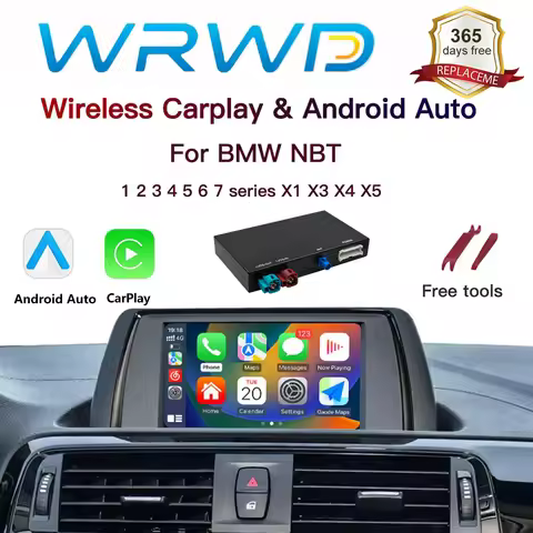 Wireless CarPlay for BMW NBT CIC System 1 2 3 4 5 6 7 Series X1 X3 X4 X5 X6 MINI F56 F15 F16 F25 F26