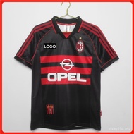 1998-99 AC Milan Football Shirt Vintage MALDINI Football Shirt