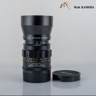 LEITZ Leica Tele-Elmarit M 90mm/F2.8 Ver.I V.1/ Fat Black Lens Yr.1971 #23912