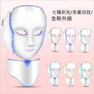 JK KOREA - PDT光子嫩膚美容七彩光譜儀帶脖子J0323 專業級美容設備 舒緩肌膚 多模式選擇 便攜式設計 家庭健康必備 高效護理