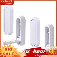 Heavy Duty 4PCS Folding Coat Hooks, Zinc Alloy Foldable Wall Hooks, Space-Saving Design