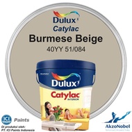CAT DULUX CATYLAC INTERIOR 5 KG - BURMESE BEIGE 40YY 51/084-Hosebuild