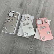 Titanium matte case with metal camera border MORE B.BRICK BAR BIE BEAR CHARM SET WITH STONE with squ