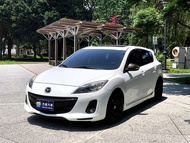 【杰運SAVE實價認證】2014年Mazda 3 5D 2.0頂級型 HID氙氣頭燈 換檔撥片 電動天窗 倒車顯影 定速巡航 方向盤快控鍵 恆溫空調 摸門解鎖 煞車力道分配系統 ISOFIX兒童安全椅