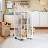 SB Design Square KONCEPT FURNITURE ชั้นวาง KC-PLAY รุ่น OMESON-2D เหล็กขาว (35x35x70 ซม.)