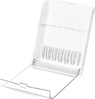 Travel Storage Case for Waterpik Replacement Tips, Travel Size Case for Waterpik Water Flosser Replacement Parts, No Tips Included
