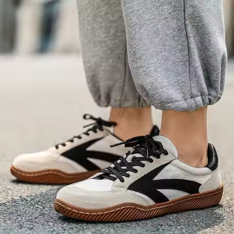 Retro Casual Shoes for Men Low Top Sports Tennis Shoes Outdoor Lace-Up Footwear Designer Sneakers Ge