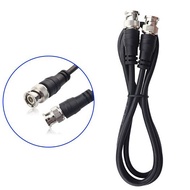 สายBNC สายยาว(50cm/1m/2m) BNC Male To Male สายกล้องวงจรปิด / สาย rg59 Adapter Cable For CCTV Camera 