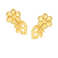 PRIMA ต่างหูทองคำ 99.9% Flora Collection 111E4334-18