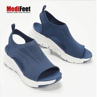 FA1 Medifeet Women's Fish Mouth Wedge Flat Breathable Sandals