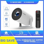 [American Warehouse] Magcubic HY300Pro Upgraded Version Projector 290ANSI Dual Wifi6 4K Video Source