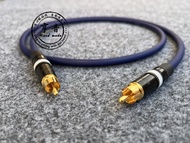 Gotham Ultra pro Flagship HIFI RCA Audio Signal Cable Single End Speaker Line Alloy Material High Fi