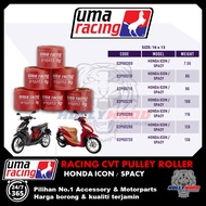 HONDA ICON / SPACY (CARBURATOR TYPE) ROLLER (16x13) FRONT PULLEY CVT JENAMA UMA RACING