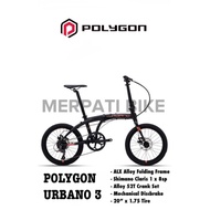 PROMO SPECIAL Sepeda Lipat Polygon Urbano 3