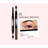 SILKYGIRL 24Hr Flat Tip Brow Liner 01 Natural Brown 0.15g