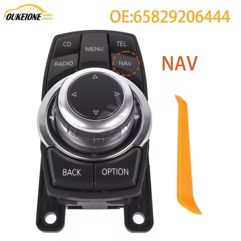 For BMW F10 F01 F02 F03 F11 F04 F07 GT 2007-2013 10Pins Media Switch Controller Joystick Module 6582