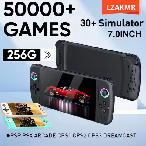 M27 Retro Handheld Game Console 7-inch IPS Screen Supports Linux System Console Retro Video Game Con