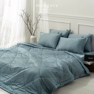 Bộ ga giường 3 món lụa Tencel 60s Mangata Bedding nhiều màu size 1m6x2m và 1m8x2m gồm 1 ga giường bo