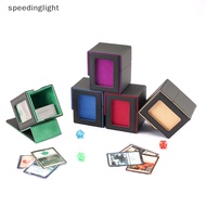 speedinglight Card Deck Storage Box TCG MTG Board Games Commander Card Carrying Organiser Case Tradi