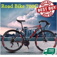 Road Bike 700C 27 Inch 21 Speed (Ready Stock)