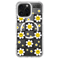HI-SHIELD Stylish Magsafe Shockproof Case รุ่น Sunkkissed Daisy1 [iPhone17/iPhone16/iPhone15/iPhone1
