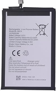 1X 3.87V 6000mAh BL-58CX Replacement Battery for Infinix Hot 10i X659b Batrai X659 Battery