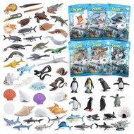 Children's Toys Cross-Border Arctic Antarctic Animals Ocean Prehistoric Animals Ocean Fish Shells Pe