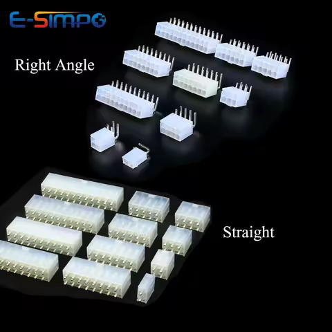10PC Molex 4.2mm 5557 5569 Right Angle/Straight Automotive Wafer Female Pin Socket 2-24 Pin AW A 392