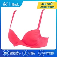 Áo ngực nữ su có gọng không đường may mút dày cup demi phom đúc iBasic BRAW100