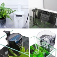 🐟 Aquarium External Hanging Fliter Fish Tank Waterfall Low Water Level Power Filter  Surface Skimmer