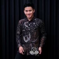 Baju Batik Pria Lengan Panjang Terbaru 2024 Kemeja Seragam Kantor Kerja Dinas Pernikahan Kekinian