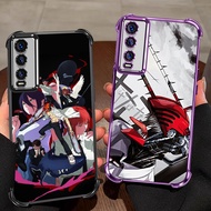 HR-40 Chainsaw Man Case for VIVO Y12a Y12S Y11S Y20 Y20a Y20S Y20i