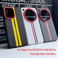 Fashion Sports Car Track-Inspired Ultimate Design Leather Phone Case for For Oppo Find X9 Pro X8 Pro