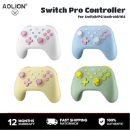AOLION Pro Controller Rococo Color for Nintendo Switch / PC/ iOS/ Android Bluetooth Gamepad Local St