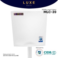 BANOVA MLC PVC Middle LEVEL Cistern Toilet Water Tank Plastic Water Tank Button Household Squatting 